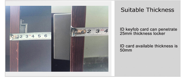 Hidden Type Invisible Electronic Locker Lock