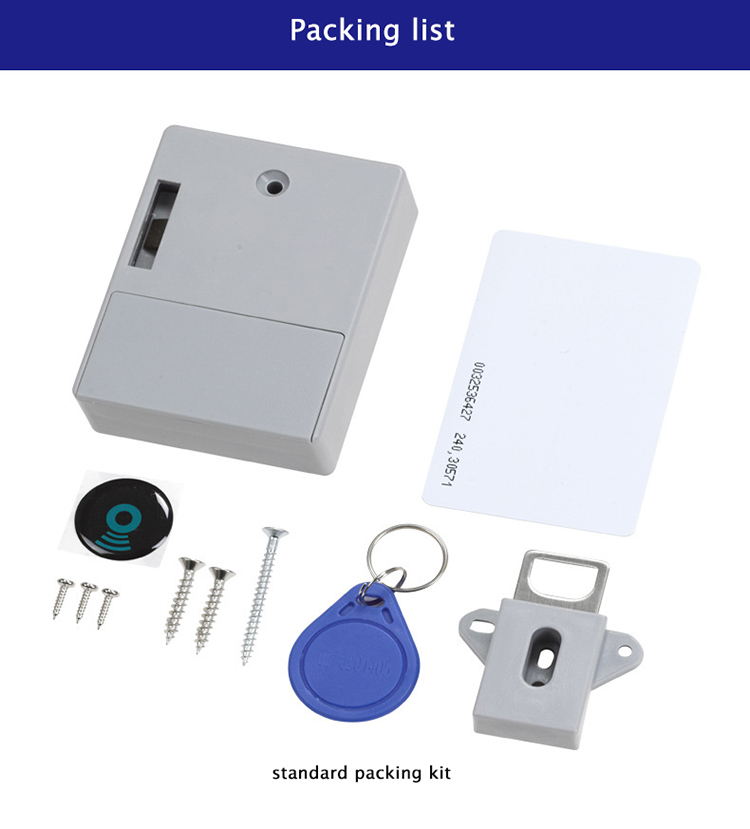 Hidden Type Invisible Electronic Locker Lock