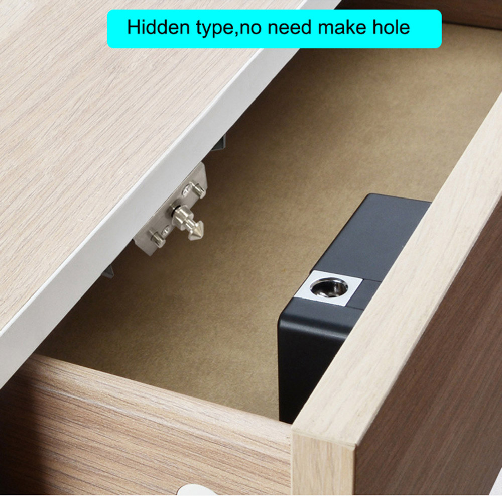 Hidden Type Invisible Electronic Locker Lock 6