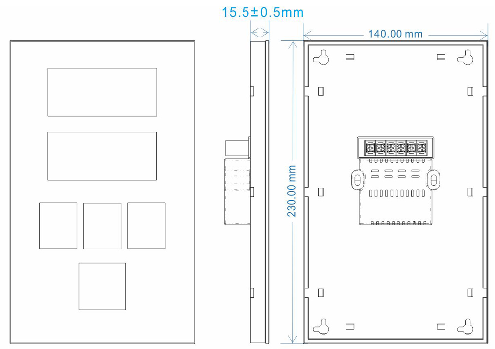 Digital Room Number Plate TG-2314