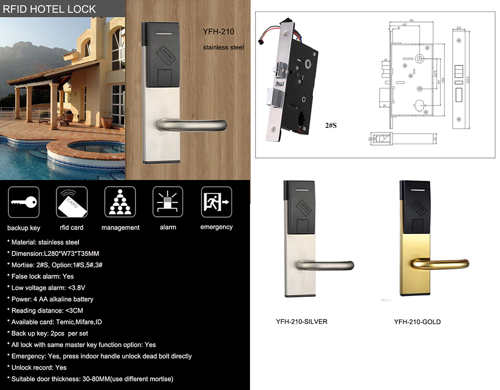 RFID Lock System YFH-210