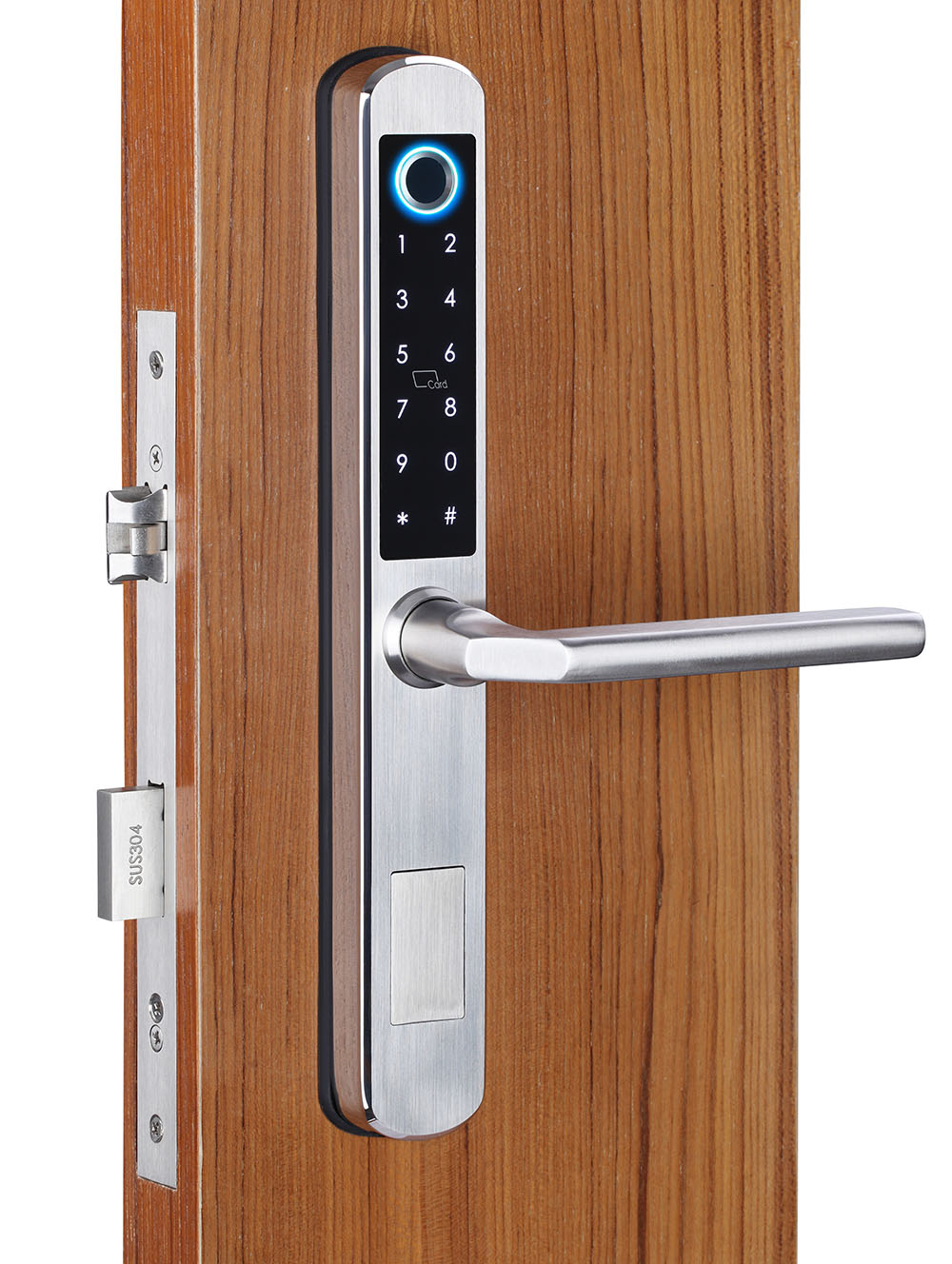 Stainless Steel Bluetooth Sliding Door Lock YFBF-A210