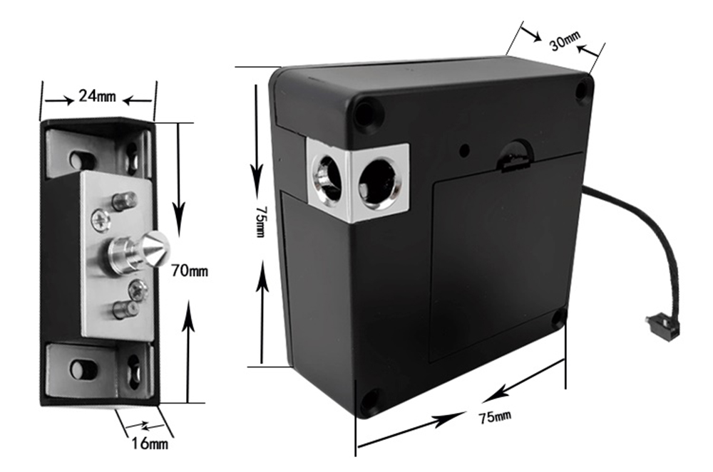 Invisiable Bluetooth Locker Lock BL-6