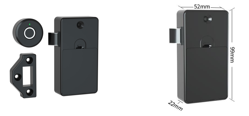 Fingerprint Locker Lock EMF-172