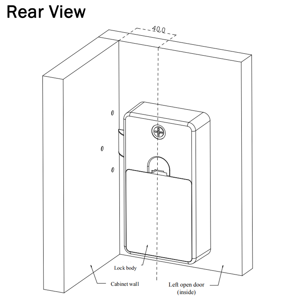 Fingerprint Locker Lock EMF-172