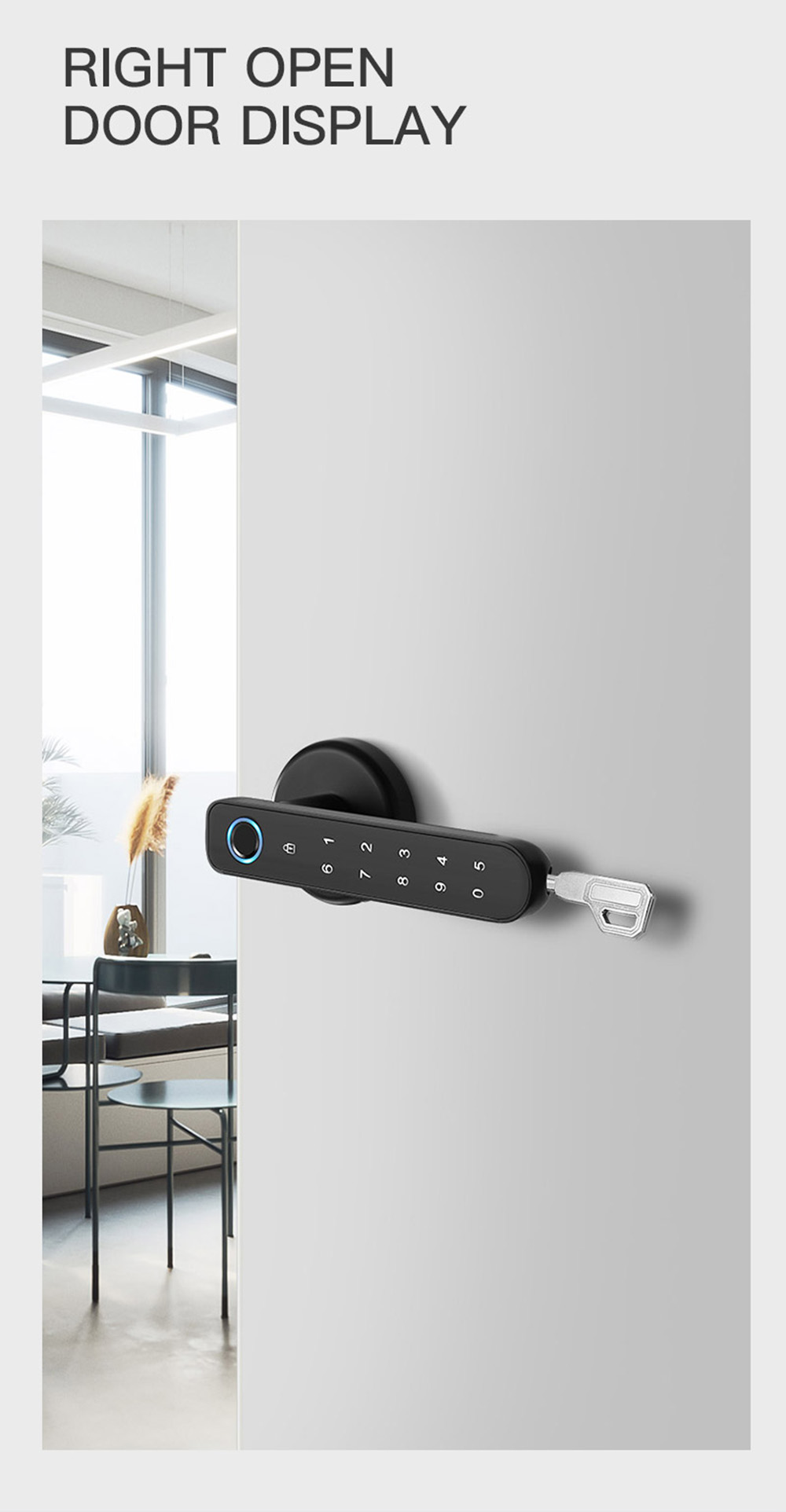 Bluetooth Fingerprint Door Lock YFBF-C01