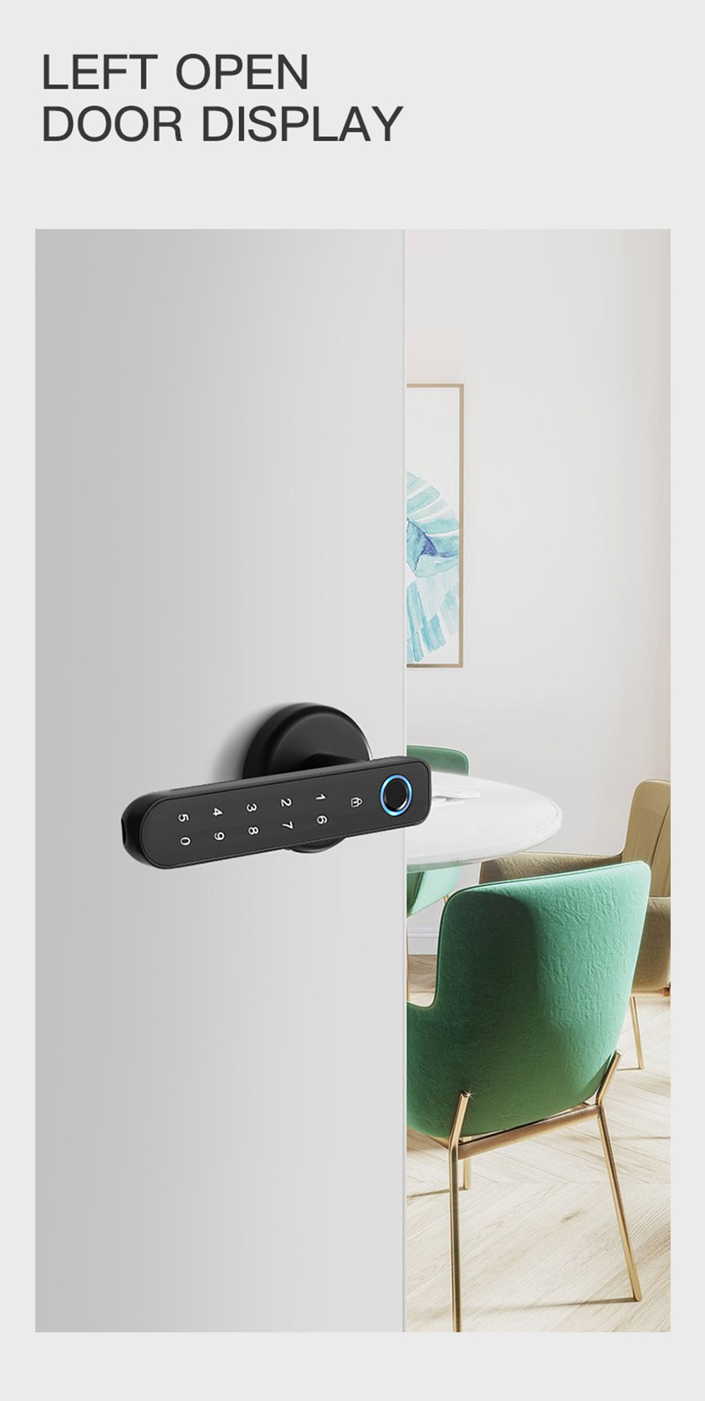 Bluetooth Fingerprint Door Lock YFBF-C01