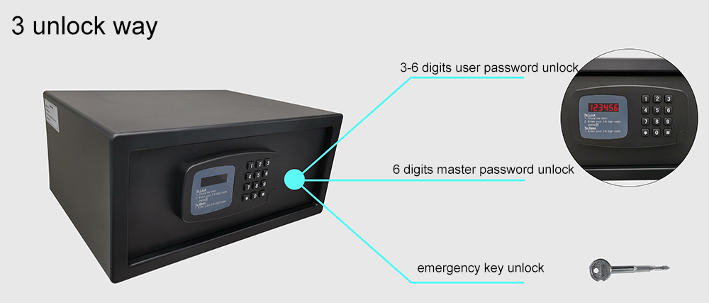 Digital Hotel Safe 2042A