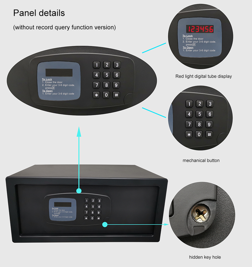 Digital Hotel Safe 2042A