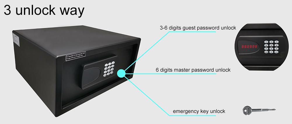 Hotel Room Safe Box 2042F