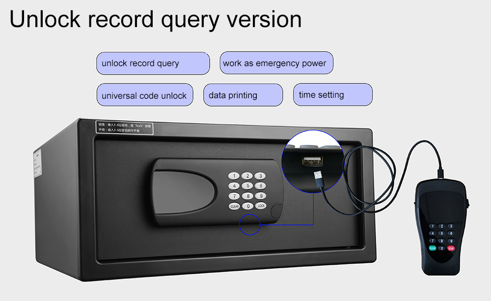 Hotel Room Safe Box 2042F