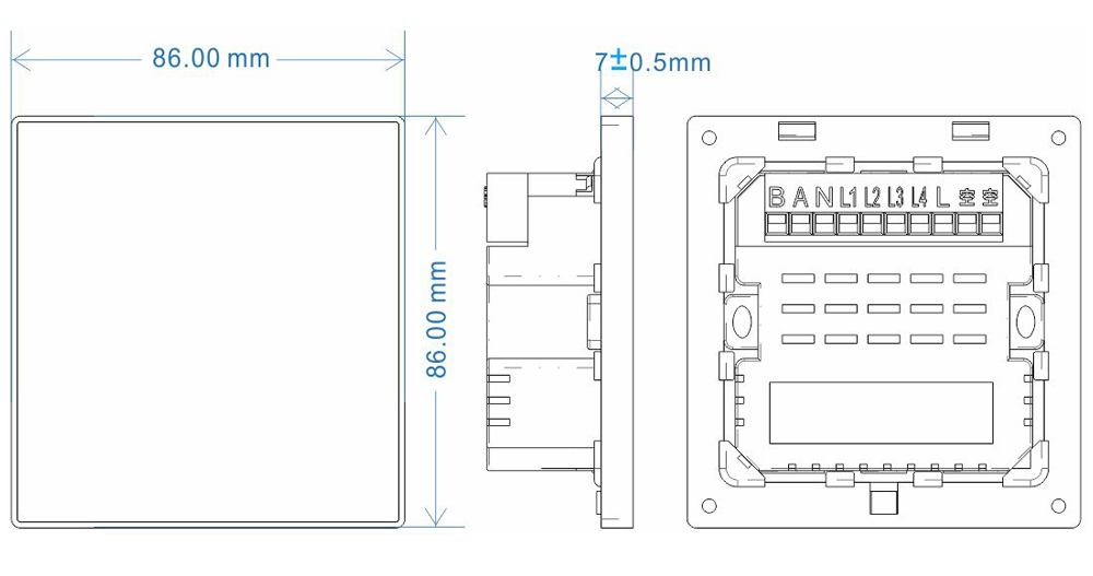 Hotel Light Switch A-LS-3