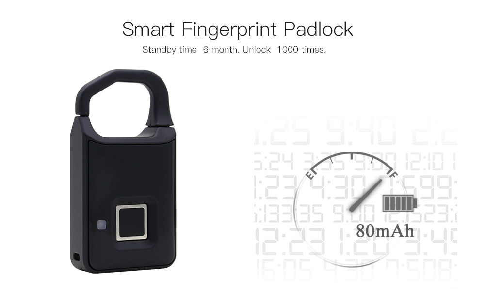 Fingerprint Pad Lock P4