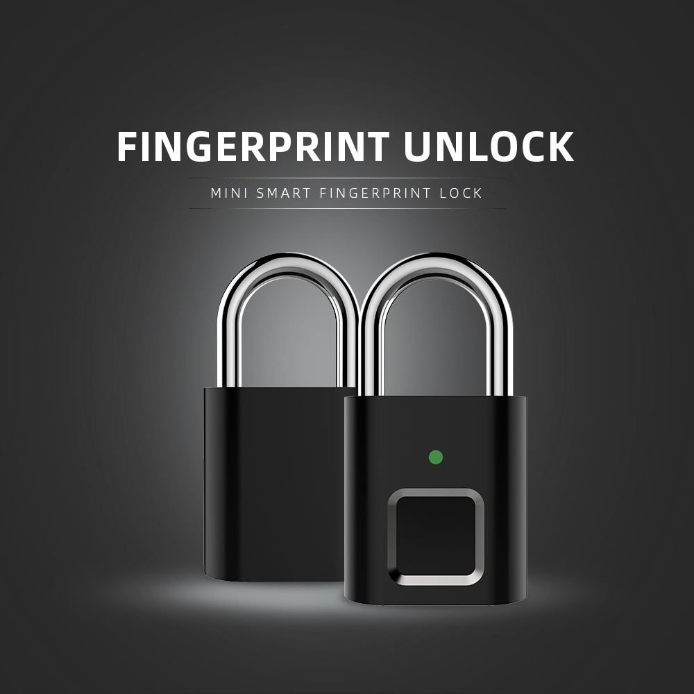 Mini Smart Fingerprint Pad Lock L34