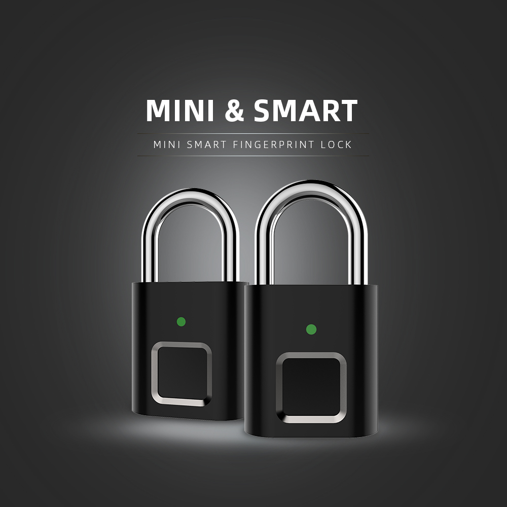 Mini Smart Fingerprint Pad Lock L34