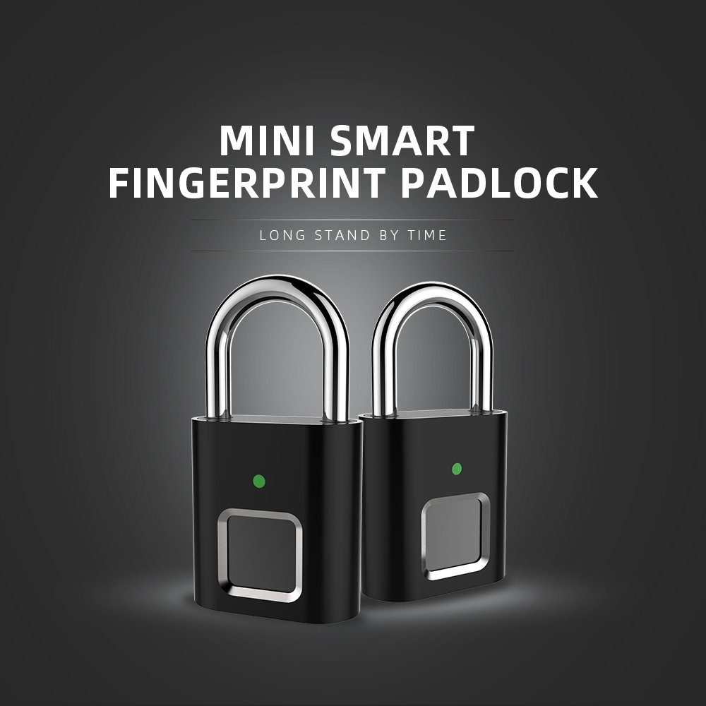 Mini Smart Fingerprint Pad Lock L34