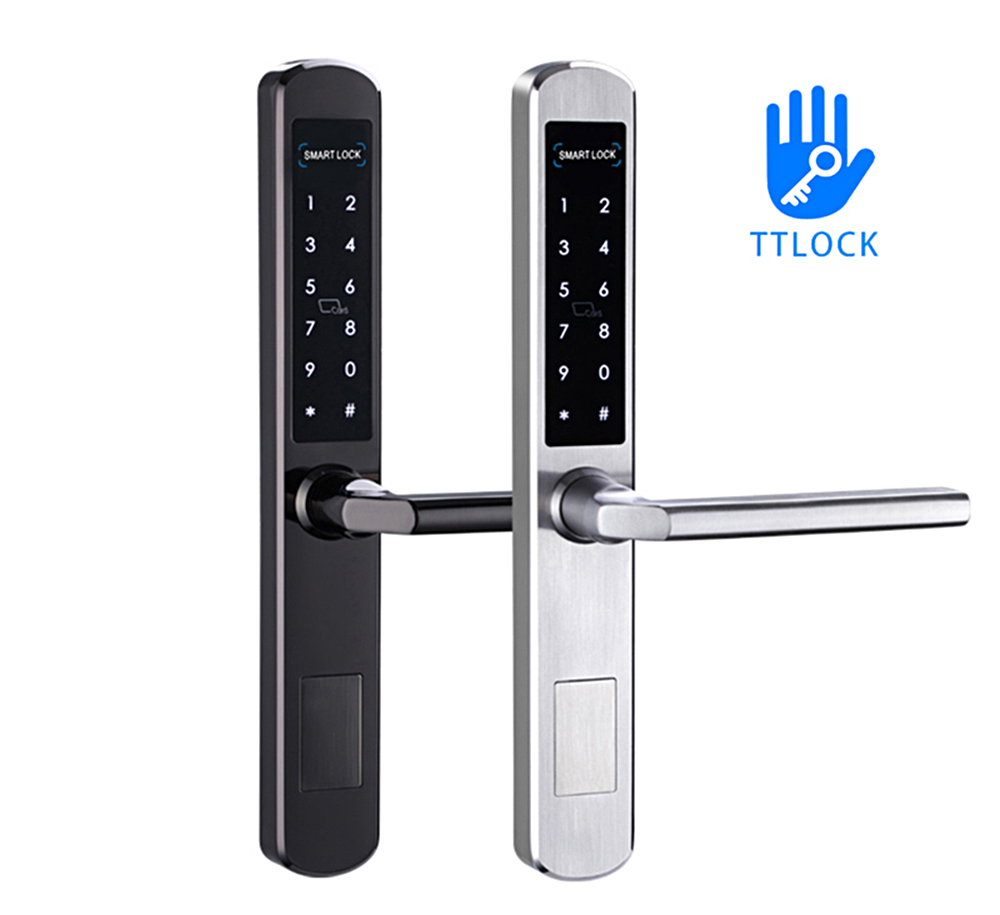 Aluminum Door Bluetooth Lock YFB-A210 With TTlock APP