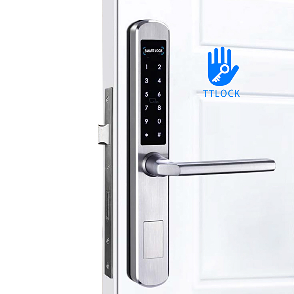 Aluminum Door Bluetooth Lock YFB-A210 With TTlock APP