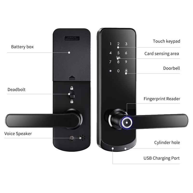 TTlock Fingerprint Bluetooth Door Lock YFBF-A230