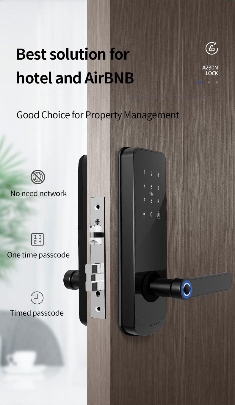 TTlock Fingerprint Bluetooth Door Lock YFBF-A230