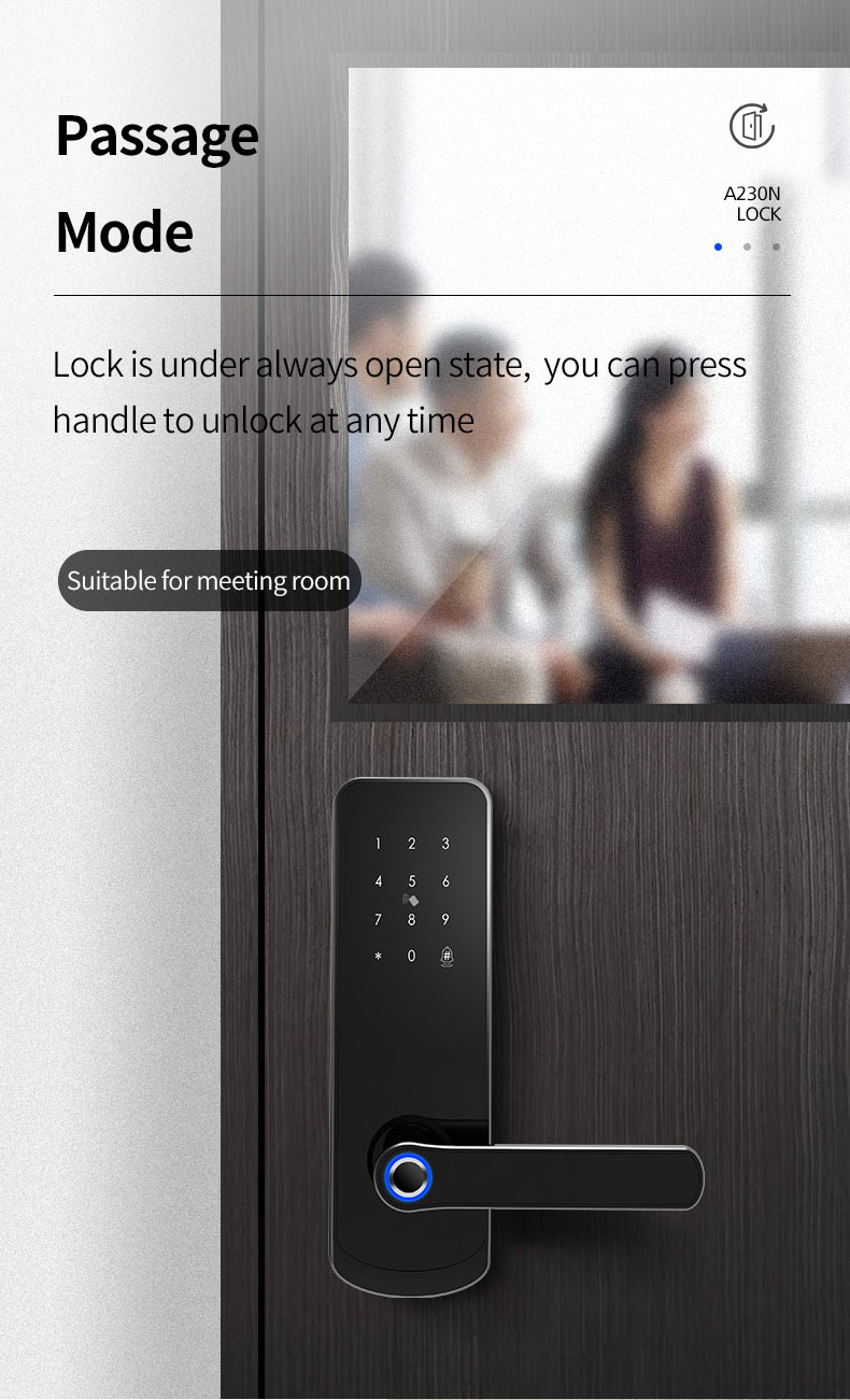 TTlock Fingerprint Bluetooth Door Lock YFBF-A230