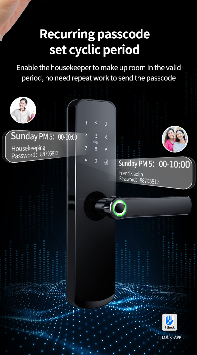 Bluetooth Fingerprint Door Lock YFBF-A260