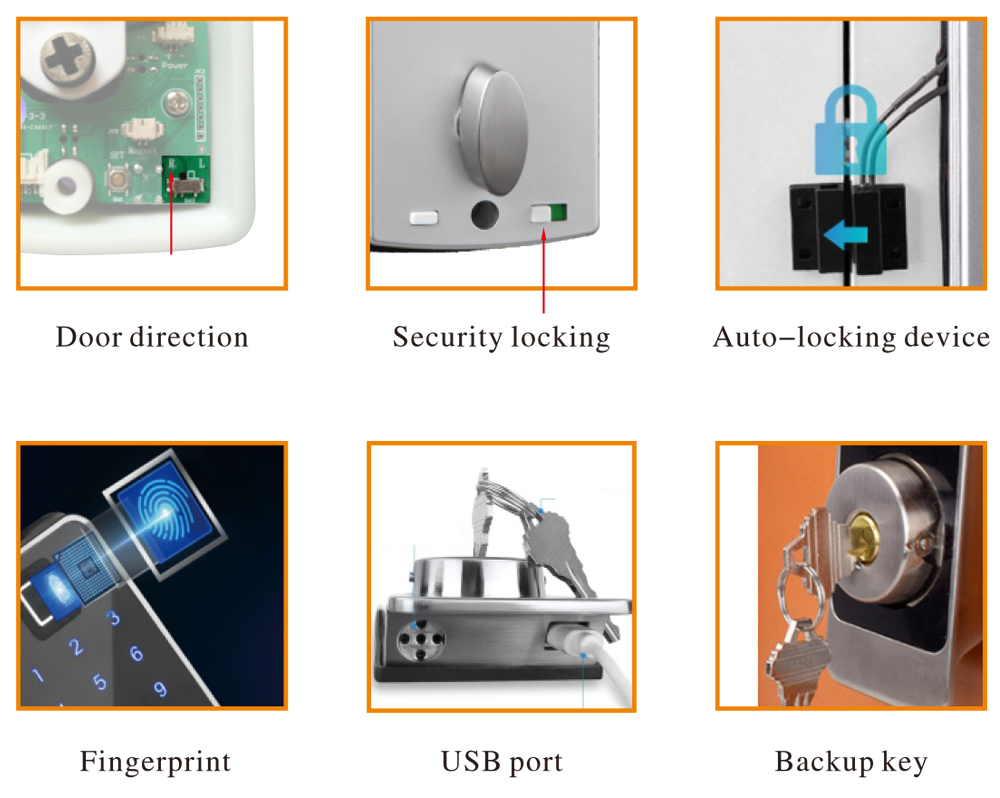 Bluetooth Door Lock YFBF-006