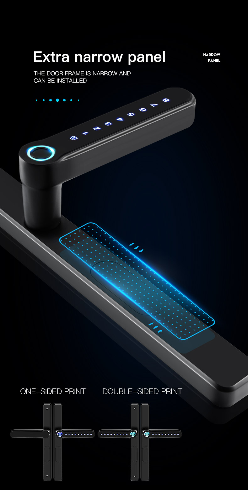 Double Side Fingerprint Door Lock YFF-T071
