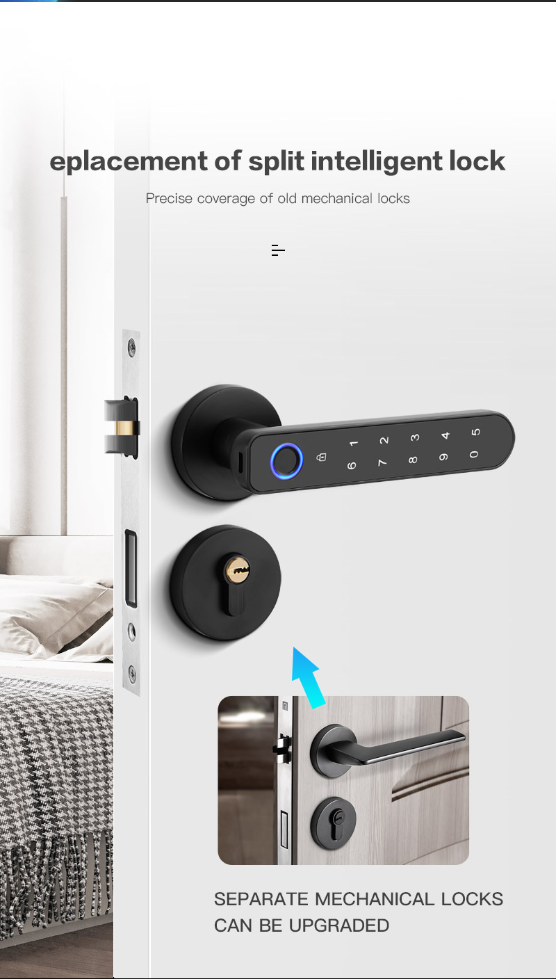 Bluetooth Fingerprint Door Lock YFBF-C01