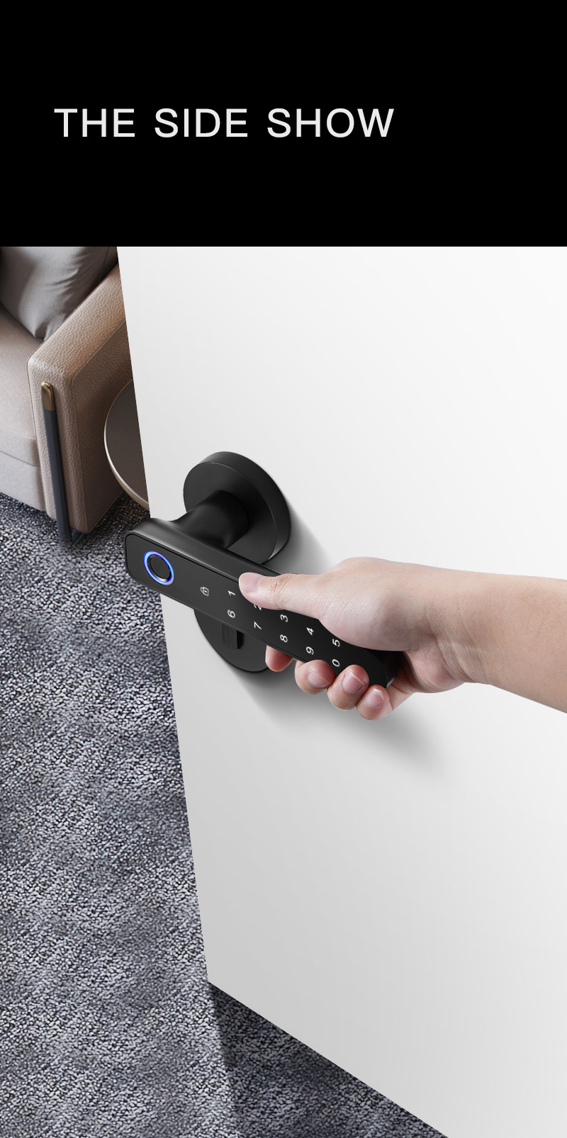 Bluetooth Fingerprint Door Lock YFBF-C01