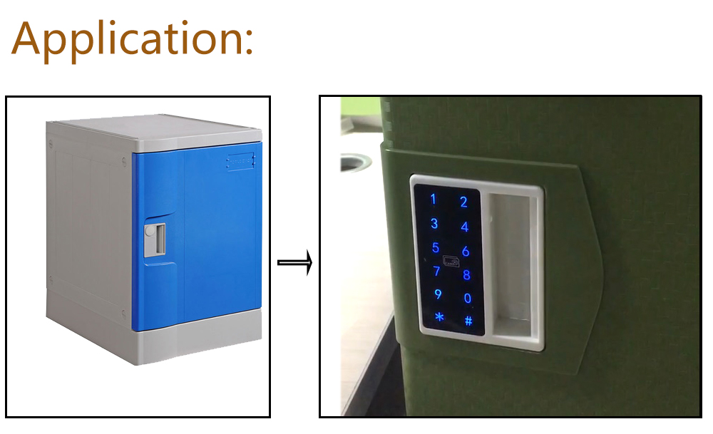 Customed Password Locker Lock EMP-C01