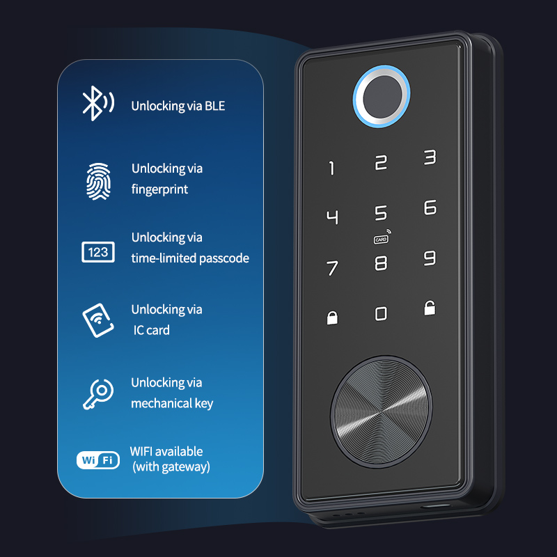 Bluetooth Fingerprint Dead Bolt Door Lock YFBF-T1