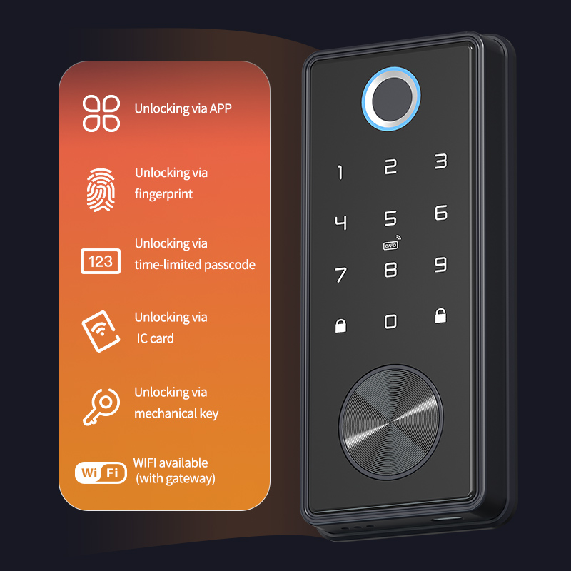 Bluetooth Fingerprint Dead Bolt Door Lock YFBF-T1