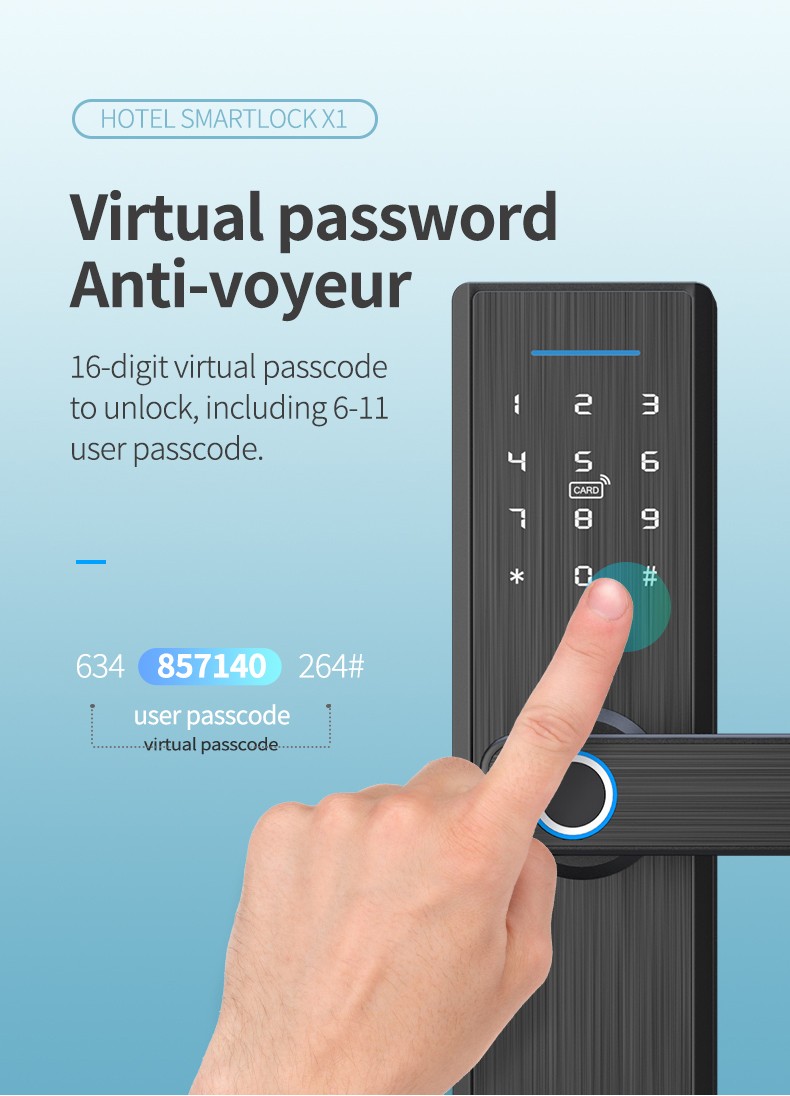 Fingerprint Bluetooth Door Lock YFBF-X1