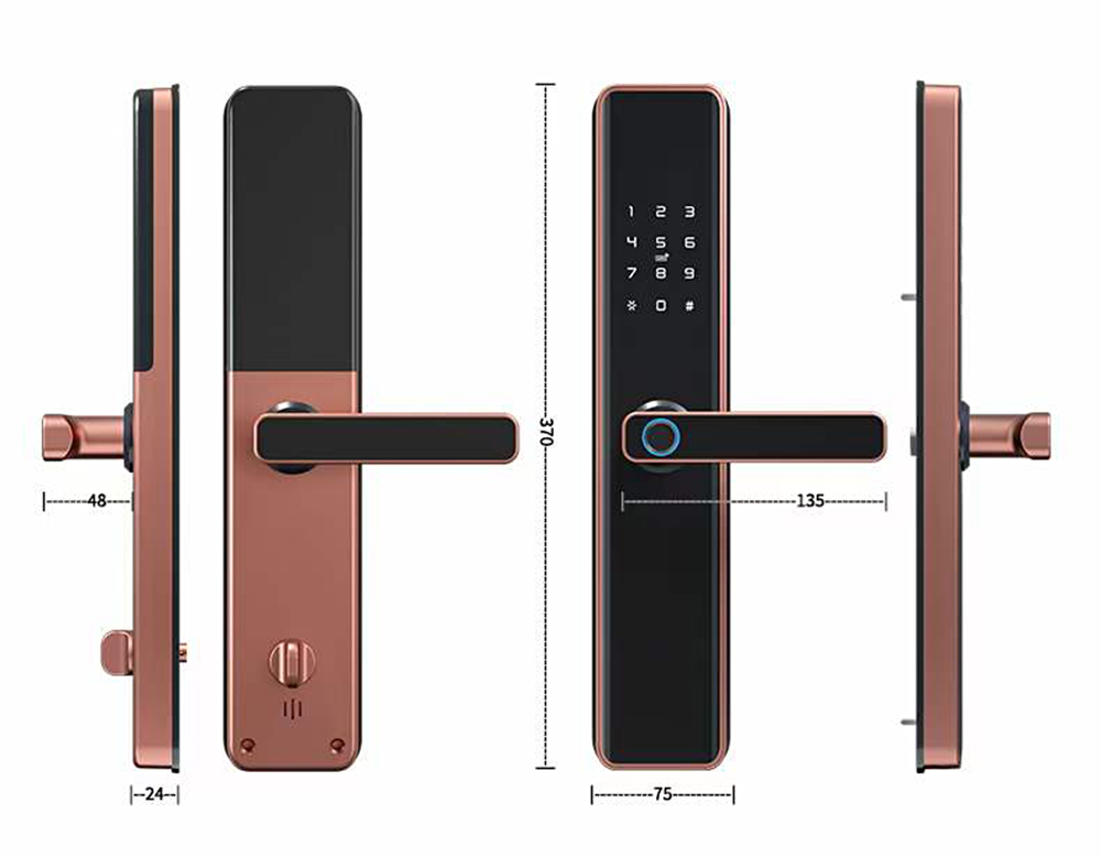 Fingerprint Bluetooth Smart Lock YFBF-M1