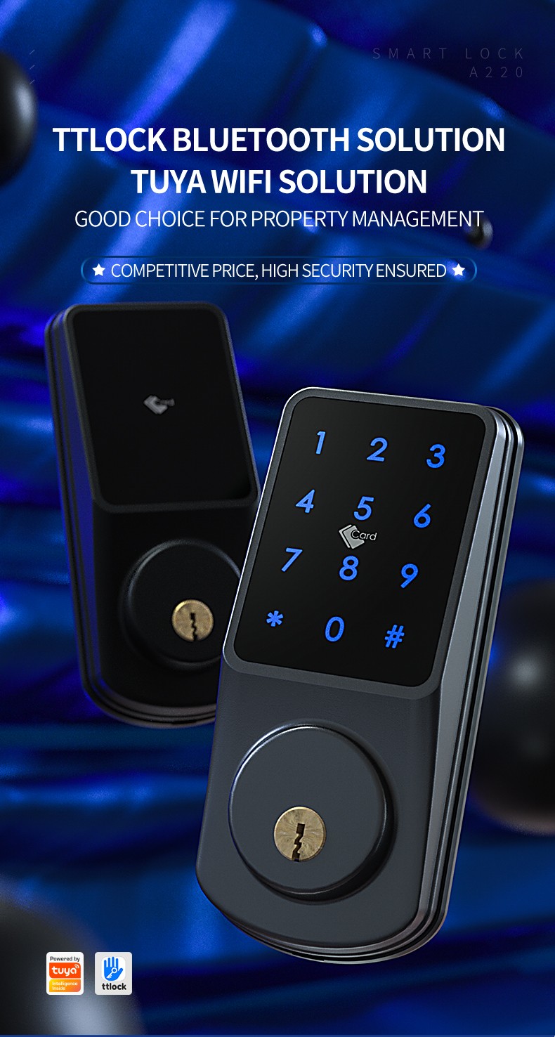 Automatic Deadbolt Bluetooth Door Lock YFB-A220