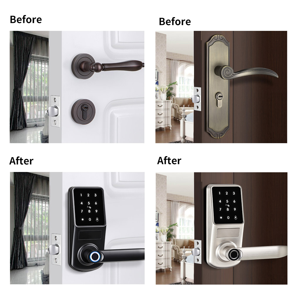 Single Latch Bluetooth Door Lock YFBF-A290