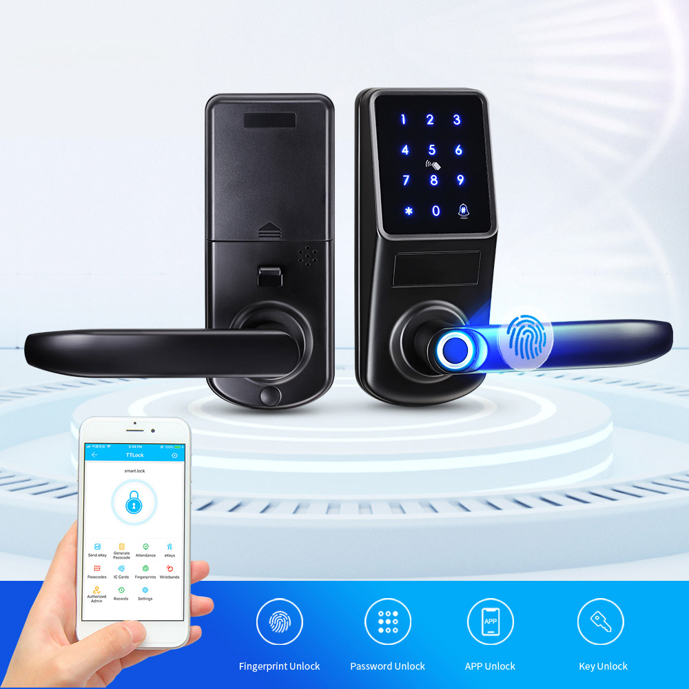 Single Latch Bluetooth Door Lock YFBF-A290