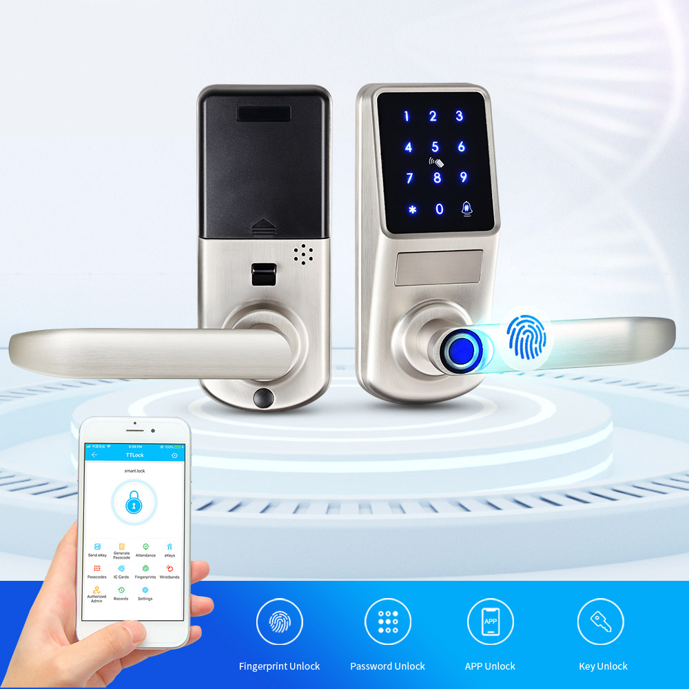 Single Latch Bluetooth Door Lock YFBF-A290