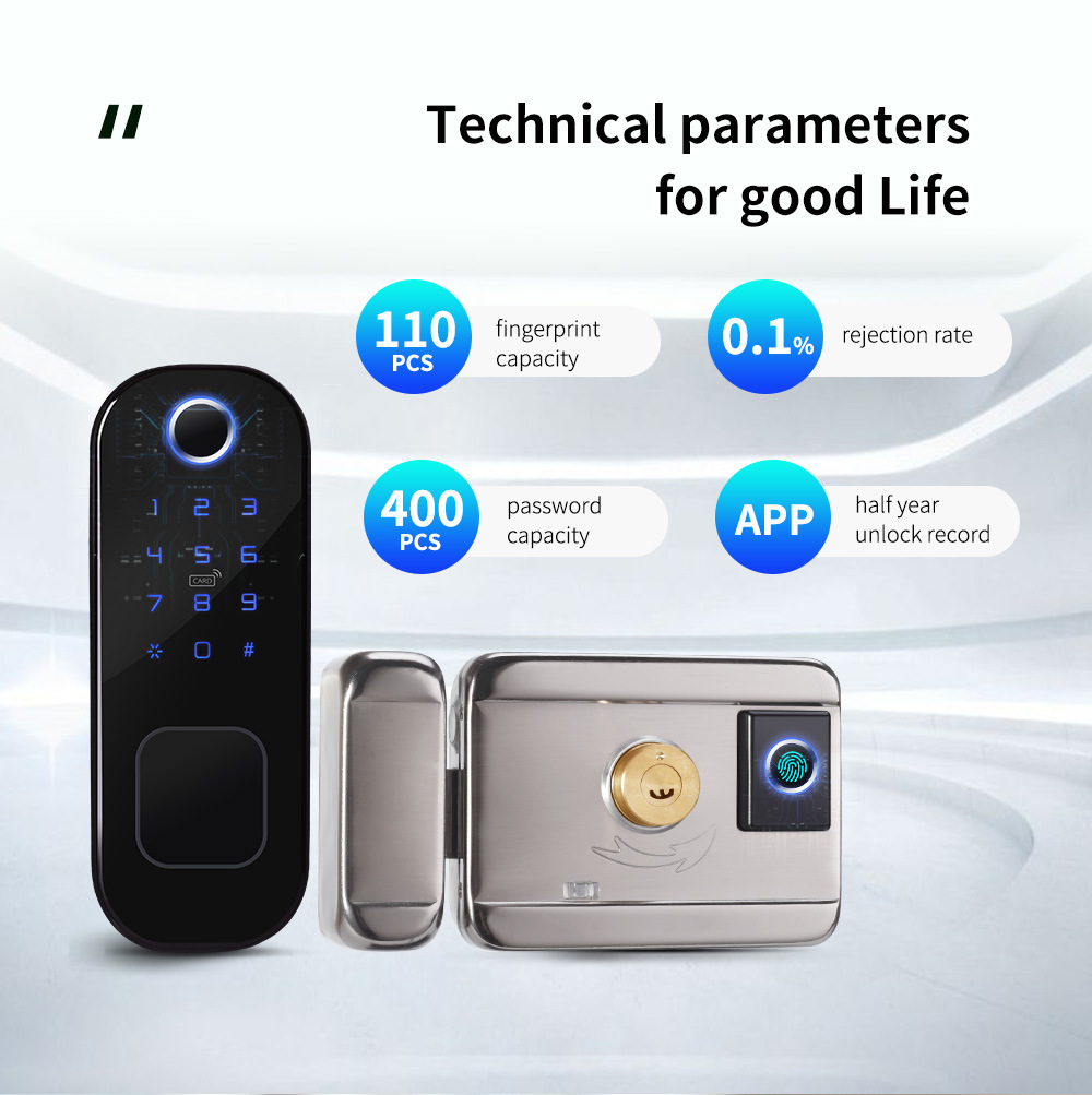 Wifi Smart Apartment Lock YFFW-R5