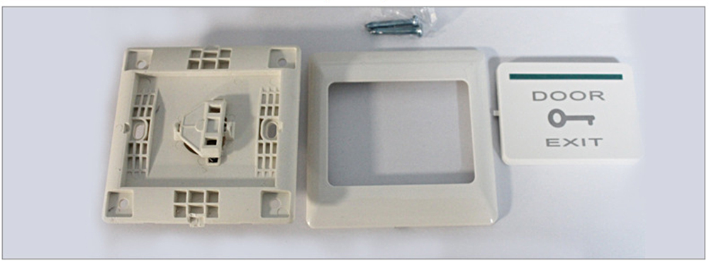 Flame Retardant PC Exit Button YFEB-E6