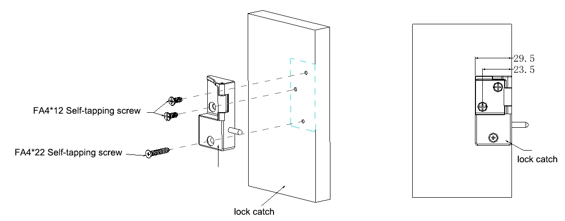 Card Locker Lock EM175