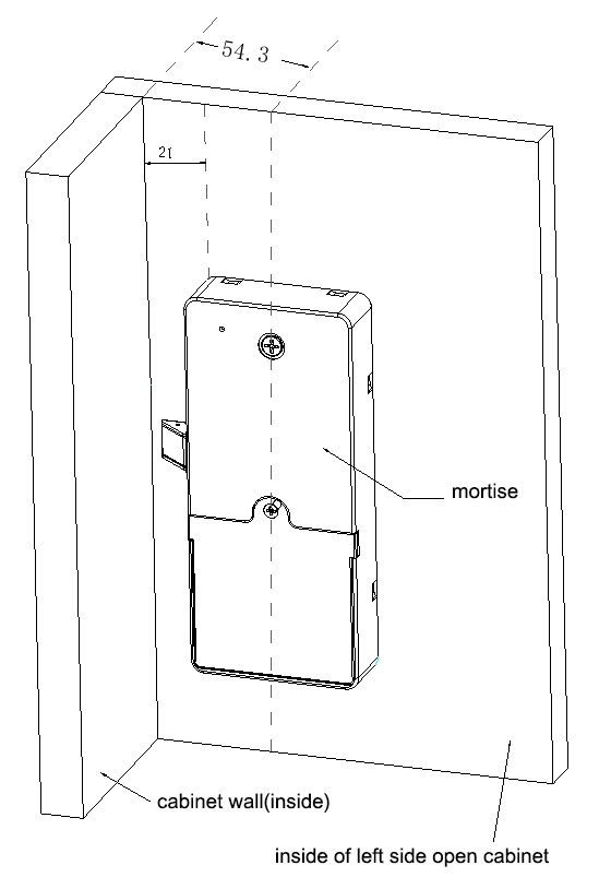 Biometric Fingerprint Digital Locker Lock EMPF-175