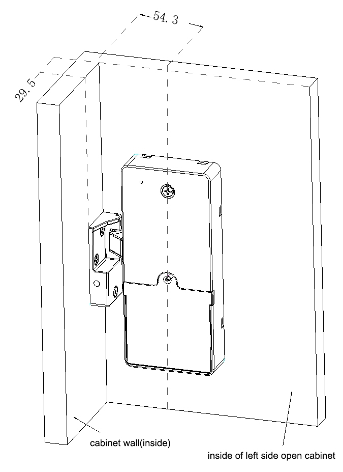 Biometric Fingerprint Digital Locker Lock EMPF-175