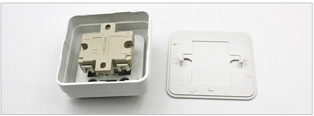 Plastic Surface Mounted Access Control Switch Exit Button YFEB-M1D