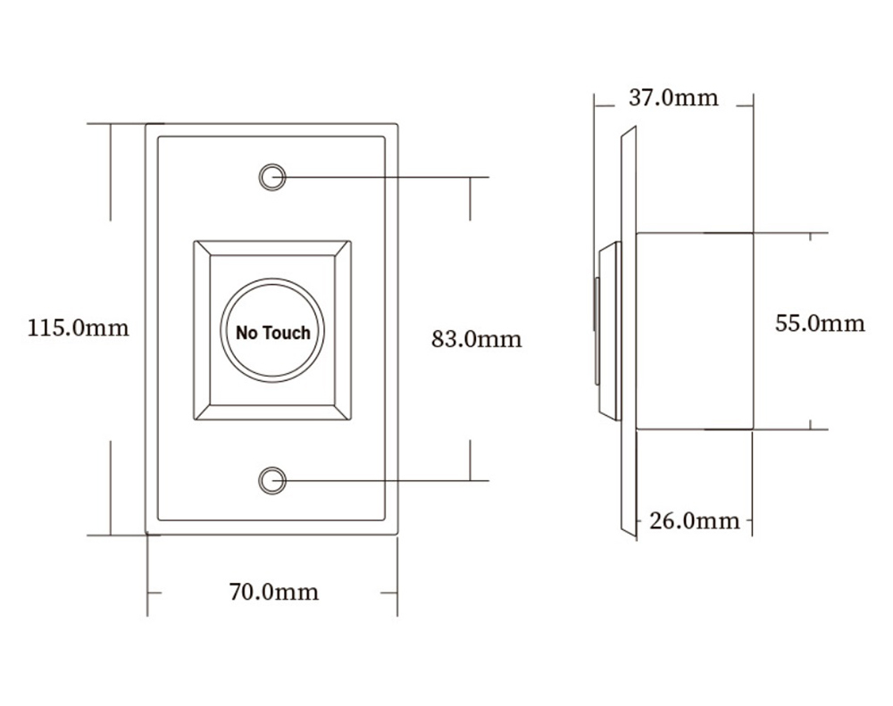 Infrared Sensor Exit Switch YFEB-K1-1