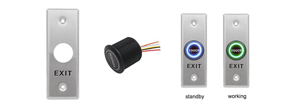 Access Control Exit Button YFEB-ST40-B