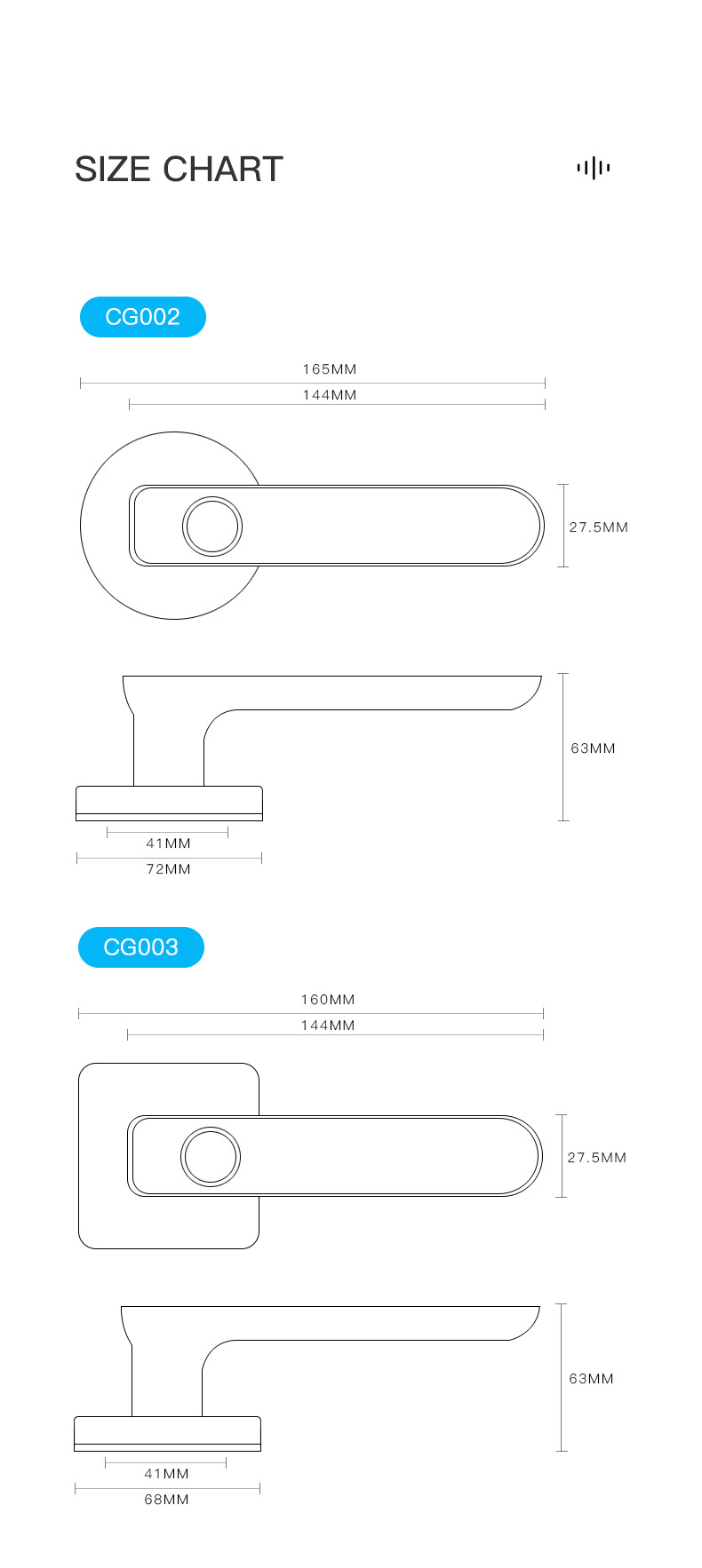 Big Size Biometric Reader Fingerprint Door Lock YFF-CG002