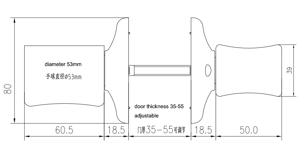 Single Latch Bluetooth Ball Lock YFB-SC001