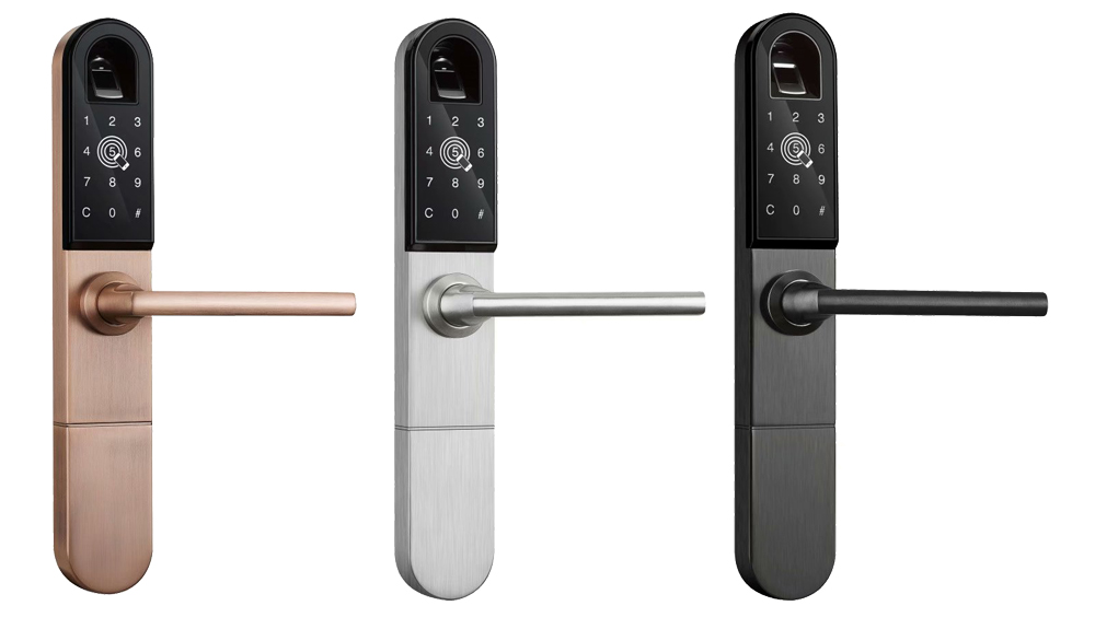 Aluminum Fingerprint Bluetooth Door Lock YFBF-918